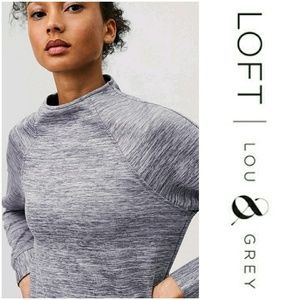 😎 LOU & GREY FORM FUNNELNECK SWEATSHIRT